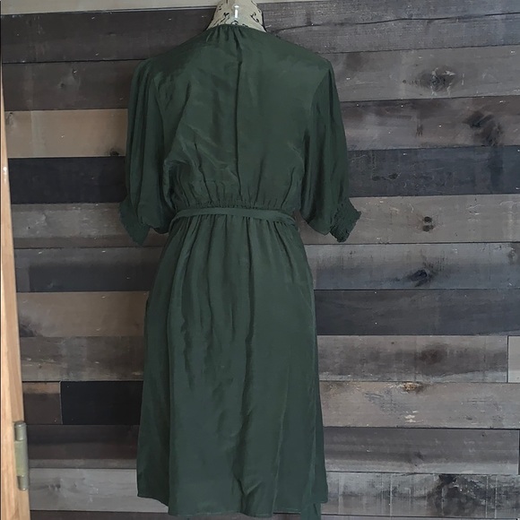 olive green Boho dress - Picture 4 of 6